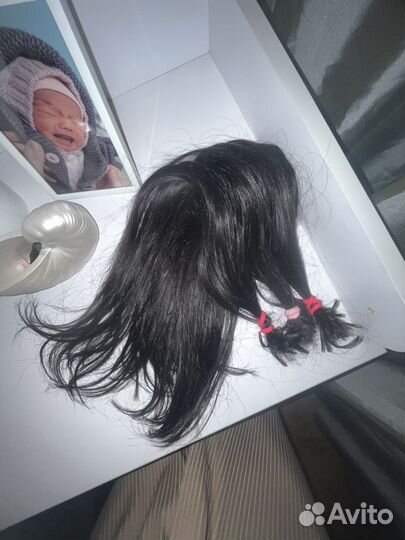 Волосы для наращивания натуральные бу 60 см