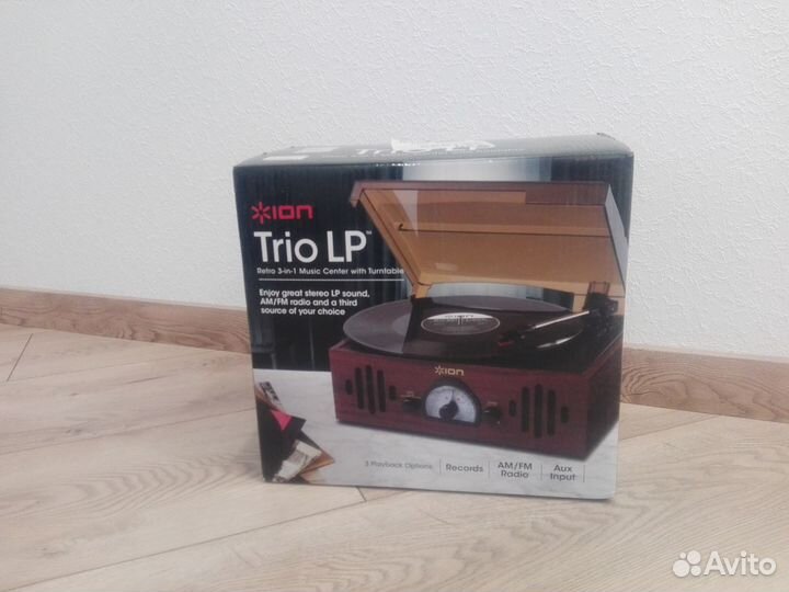 Виниловый проигрыватель ION