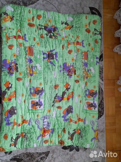 Одеяло ватное детское