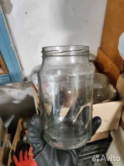 Банка стекло 0,7 и 0,9 с резьбой