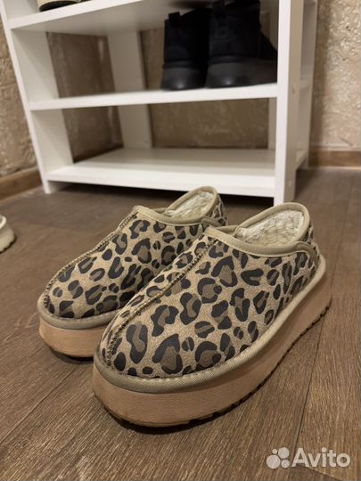 Угги женские леопардовые