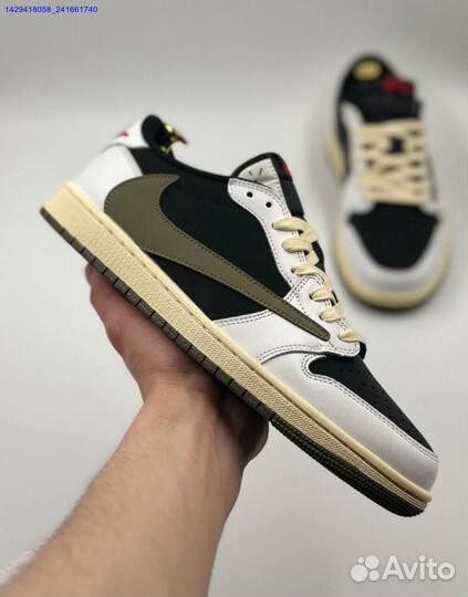 Nike Air Jordan 1 Low & Travis Scott (Арт.80719)