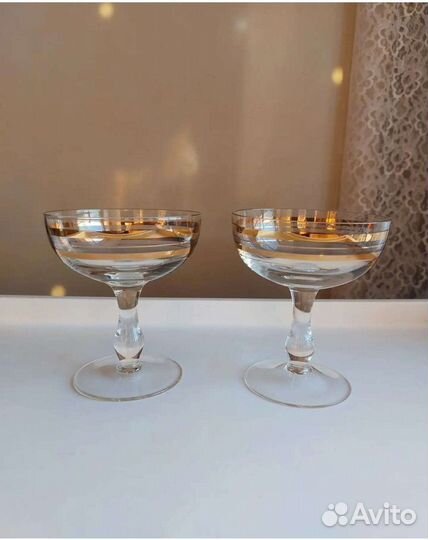 Бокалы шампанки СССР