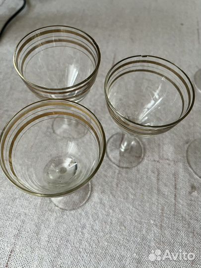 Наборы коньячных рюмок бокалов СССР bohemia