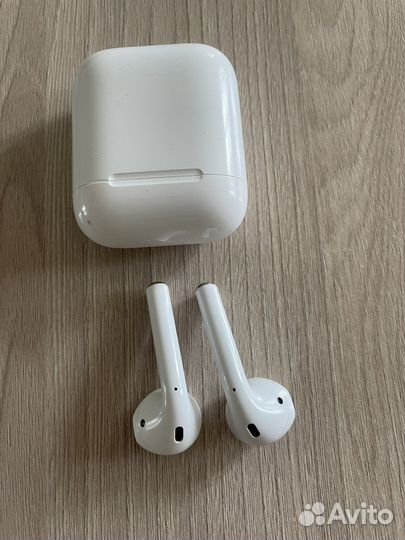 Наушники apple AirPods 2 б/у