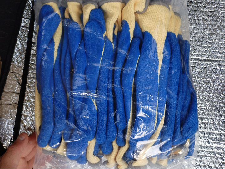 Перчатки прорезиненные цена за 1 пару