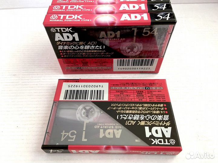 Аудиокассеты кассеты TDK AD 1 54 - 1996 г