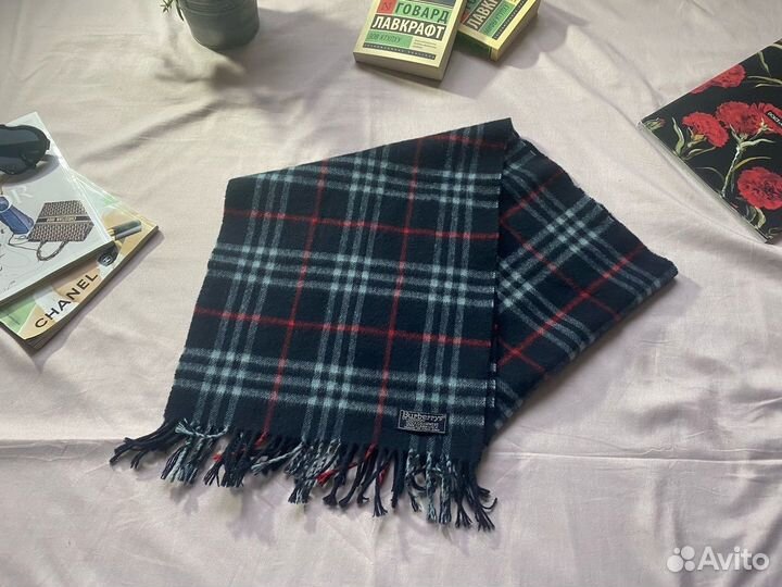 Шарф Burberrys, оригинал, кашемир, Made in England
