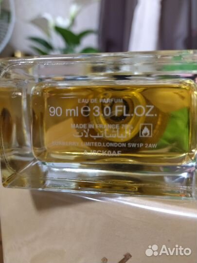 My burberry парфюмированная вода