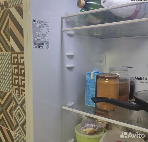 Холодильник двухкамерный LG GA-b509cqcl