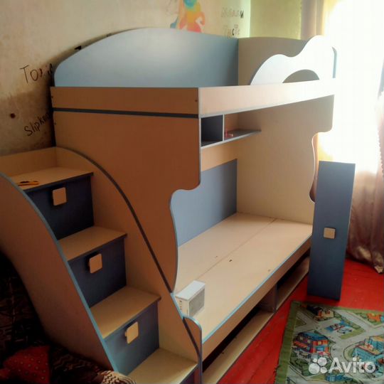 Двухъярусная кровать бу