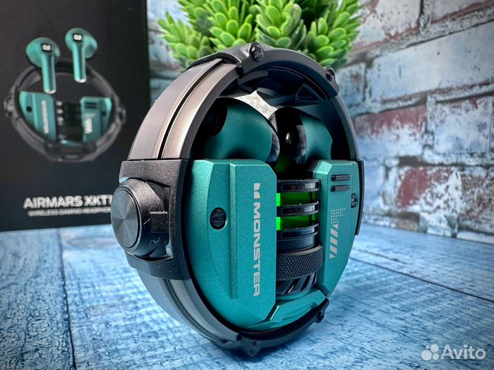 Игровые наушники Monster с формой Airpods 3