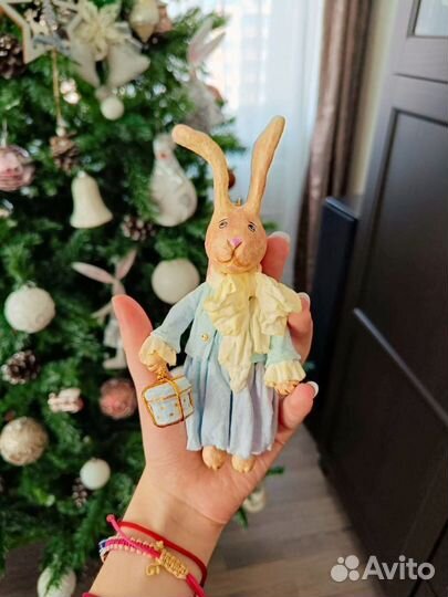 Ватные елочные игрушки