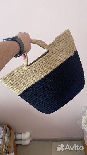 Сумка женская плетеная