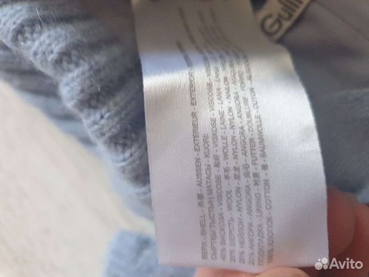 Комплект шапка и шарф варежки