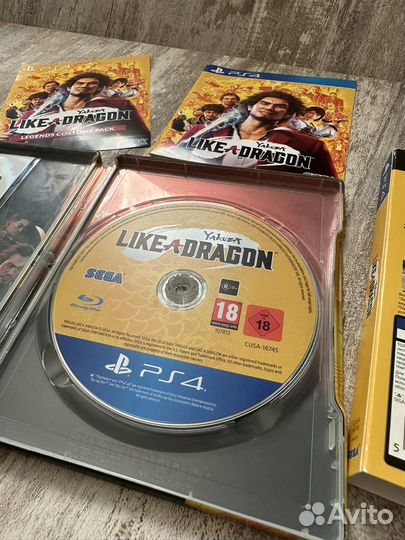 Yakuza 7 Like a Dragon Стилбук