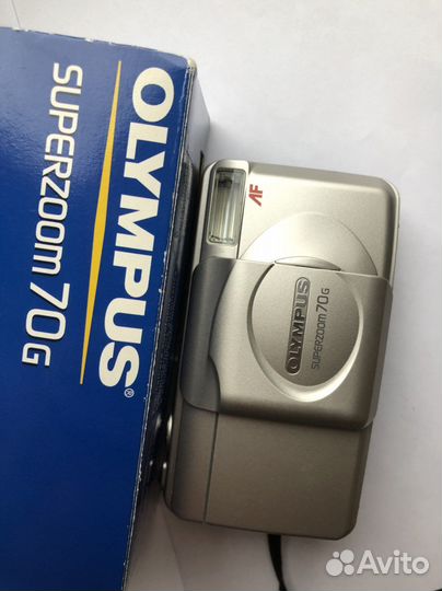 Olympus Superzoom 70g плёночный фотоаппарат