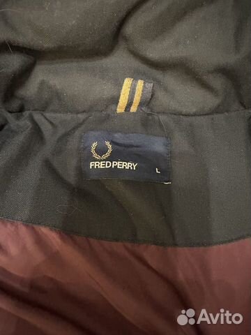 Fred perry парка зимняя