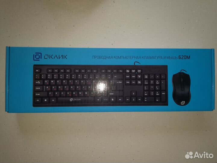 Клавиатура и мышь оклик 620М