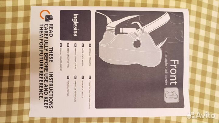 Рюкзак кенгуру inglesina front baby carrier