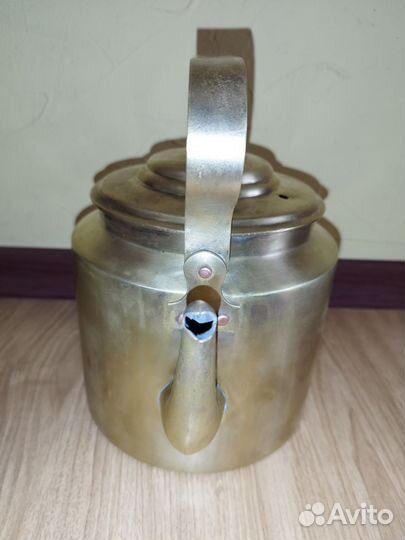 Чайник латунный, 1938 года