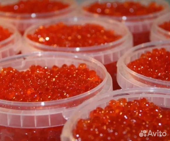 Икра красная зернистая Кеты
