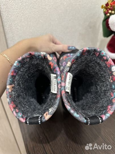 Зимние сапожки для девочки