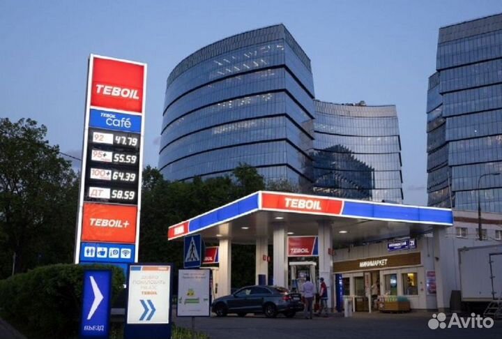 Автозаправщик АЗС Teboil 2/2, Энем (официально)