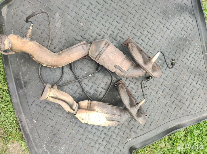 Выпускной коллектор на BMW м54б30