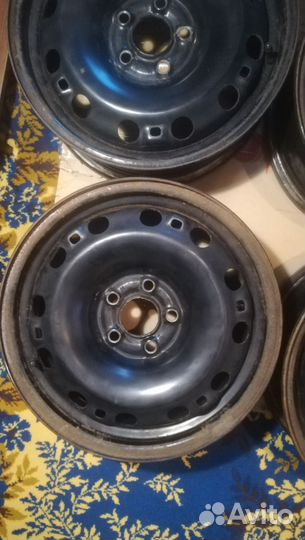 Заводские диски от VW polo sedan