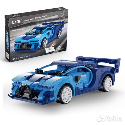 Конструктор р/у «Спорткар», 325 деталей