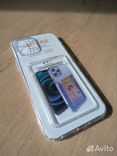 Чехол на iPhone 12 pro max прозрачный