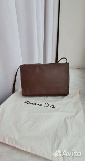 Massimo dutti сумка натур.кожа