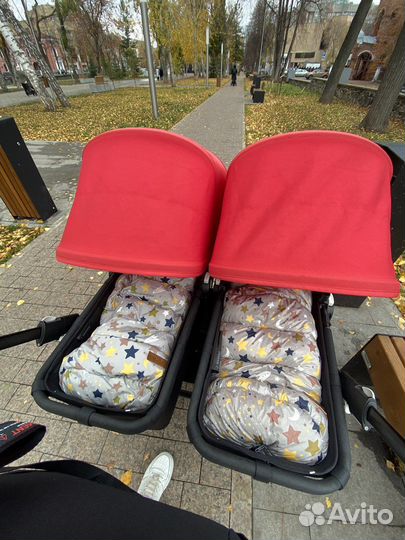 Зимний конверт в коляску mansita