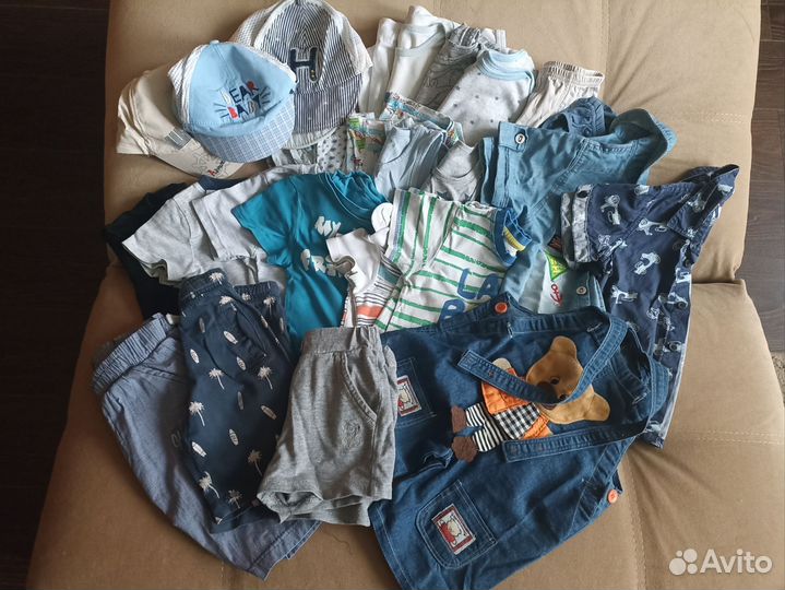 Одежда для мальчика пакетом 86 92 размер