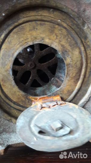 Антикварный угольный самовар, 