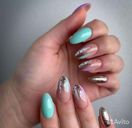 Наращивание ногтей, коррекция