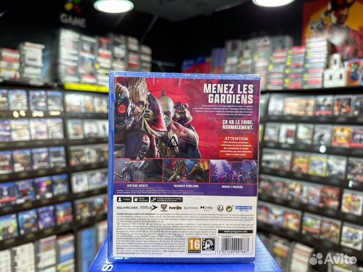 Игры для PS5: Marvel Стражи Галактики (Guardians o