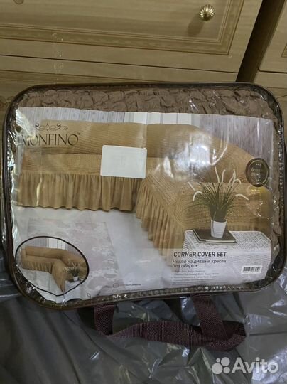 Чехол на угловой диван