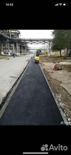 Укладка асфальта