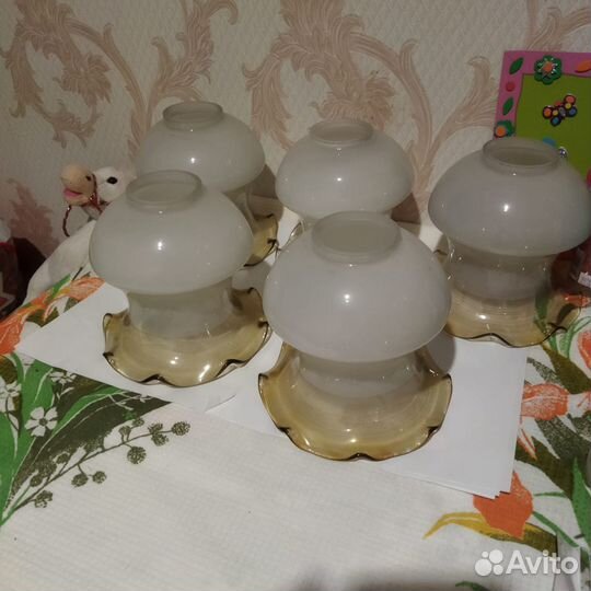 Плафоны для люстры СССР