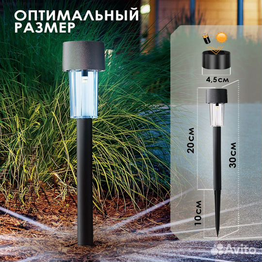 Уличный светильник на солнечной батарее