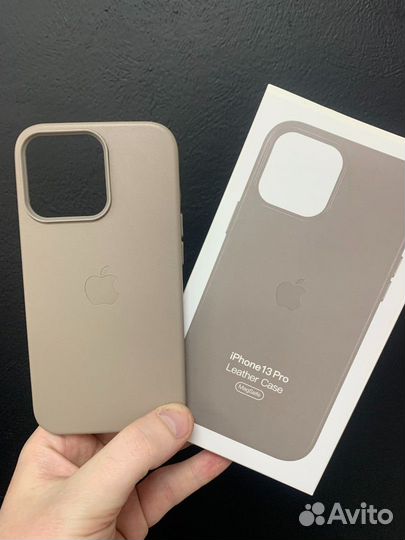 Кожаный чехол iPhone 13Pro