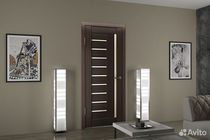 Двери межкомнатные с коробкой