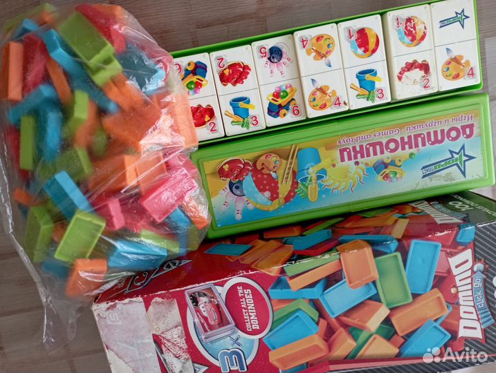 Развивающие игрушки домино