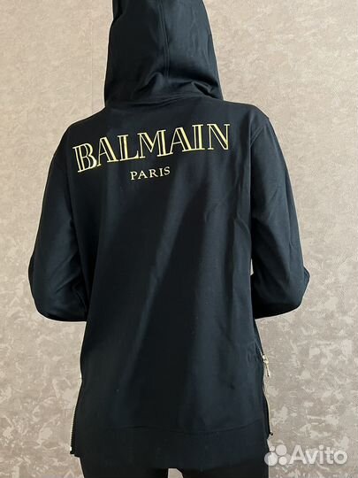 Кофта на молнии женская Balmain