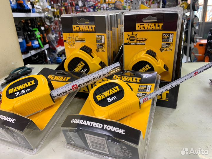Рулетка dewalt 5м., 7.5м