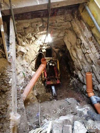 Прокол под дорогой, землей, ГНБ, санация