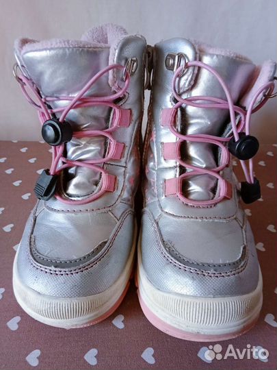 Ботинки для девочки осень -зима 27размер