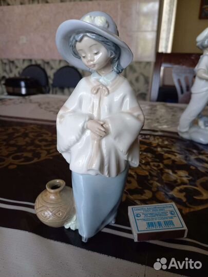 Статуэтка lladro nao девочка испания